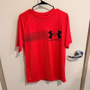 Under Armour Red HeatGear Shirt